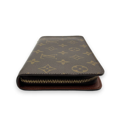 Louis Vuitton Monogram Porte Monnaie Zip Long Wallet