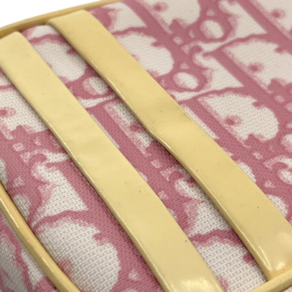 Christian Dior Trotter Pouch in Pink PVC with Number 2 patch