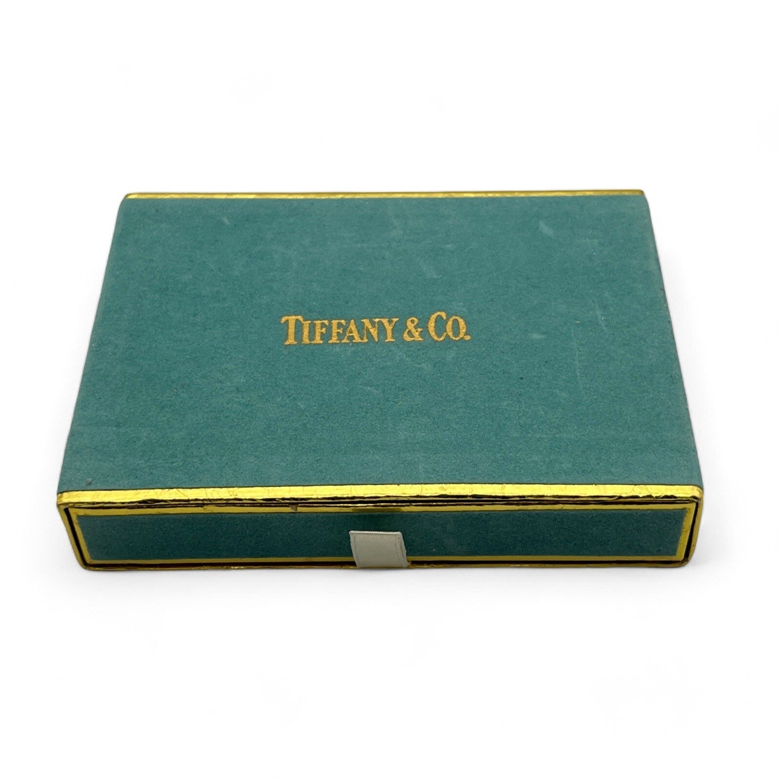 Tiffany & Co. Double Deck Playing Cards In Velvet Box Blue and Red