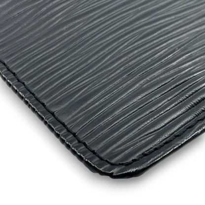 Louis Vuitton Epi Pochette Cles Leather Wallet Coin Purse Black