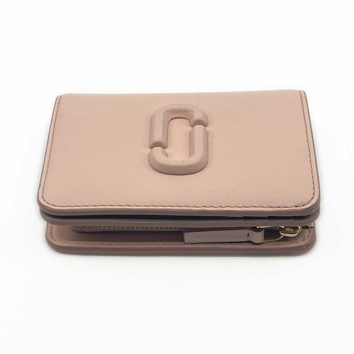 Marc Jacobs Snapshot Compact Bi-fold Wallet Pink Leather 2S4SMP
