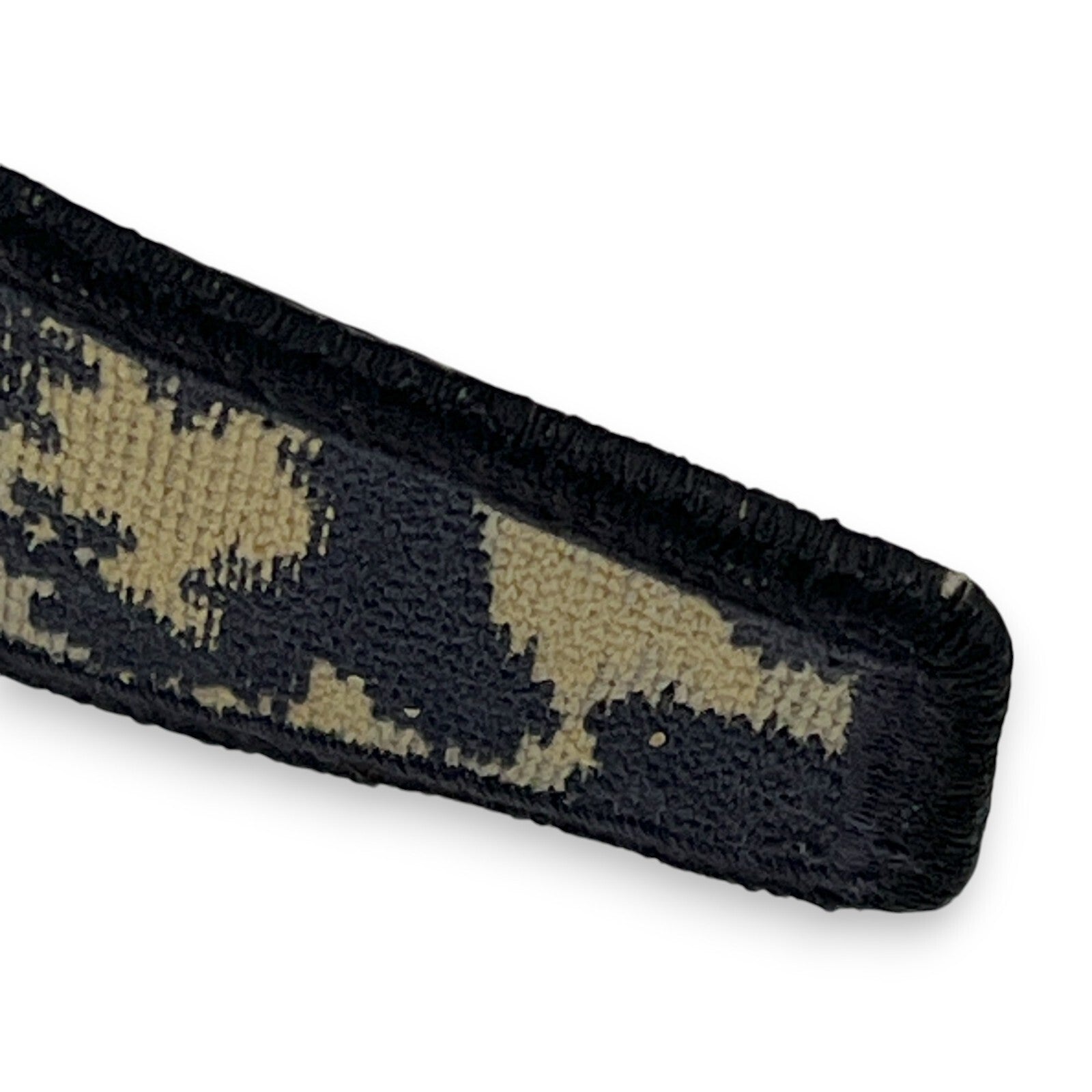 Christian Dior Wide Headband in Beige Leopard