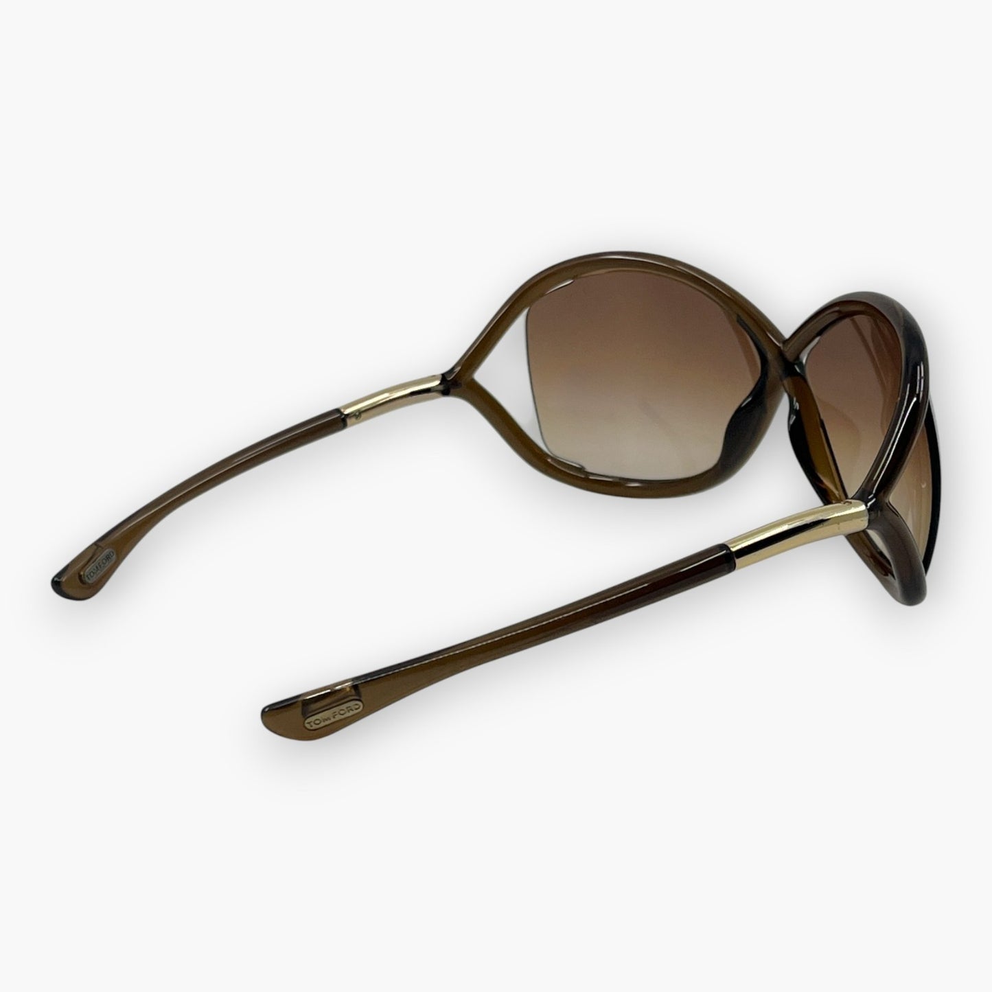 TOM FORD Brown Sunglasses FT0009/S Gradient Lenses w/ Case & Box