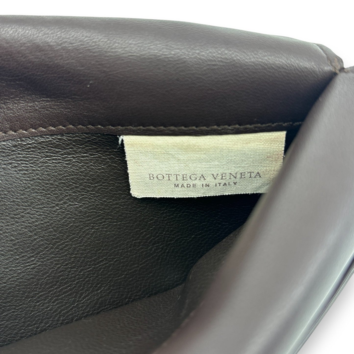 Bottega Veneta Intrecciato Brown Leather Long Wallet w/ Box