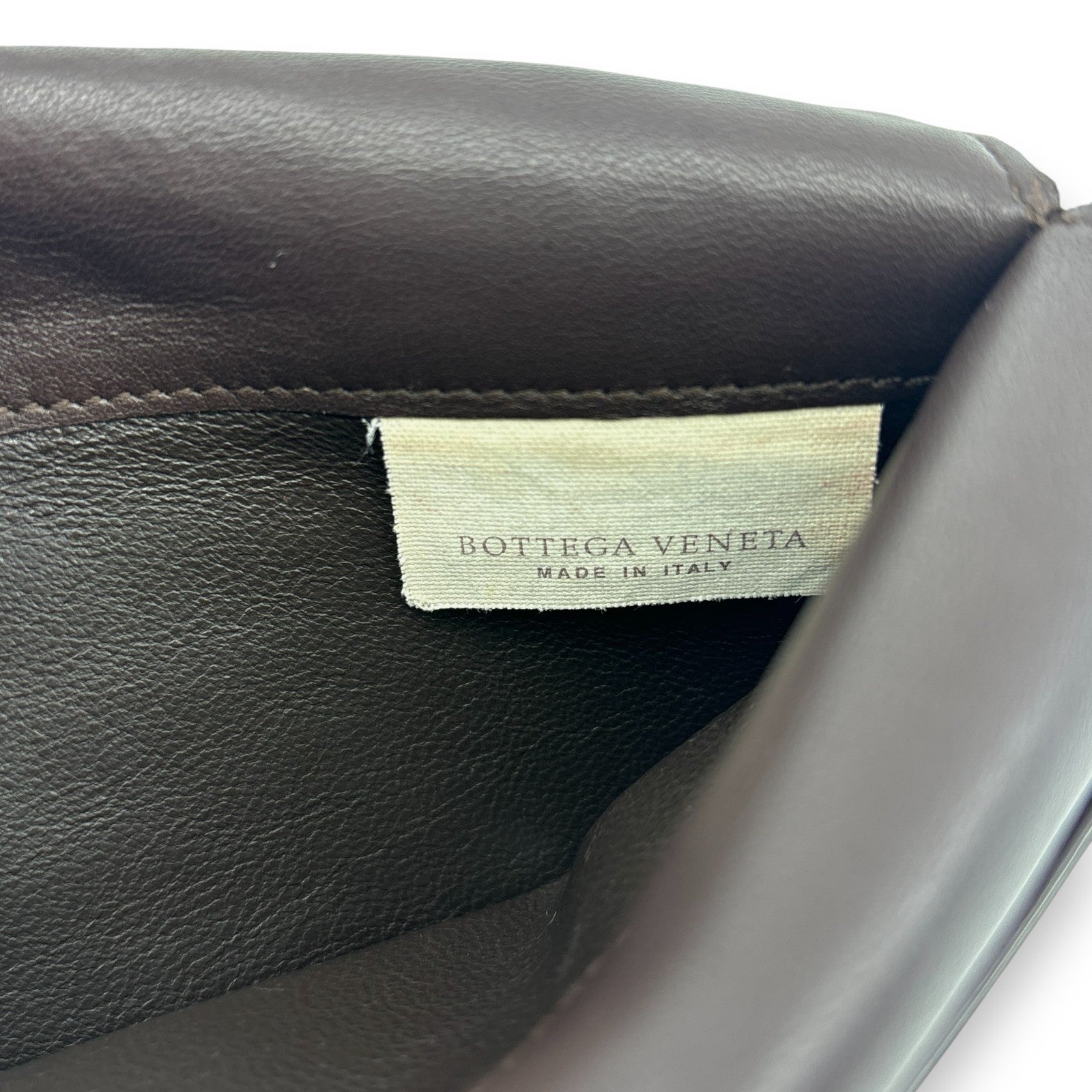 Bottega Veneta Intrecciato Brown Leather Long Wallet w/ Box