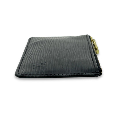 Louis Vuitton Epi Pochette Cles Leather Wallet Coin Purse Black