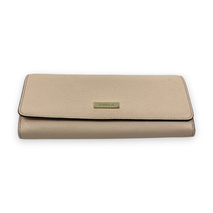 Furla Ritzy Light Pink Leather Continental Wallet Flap Long Purse