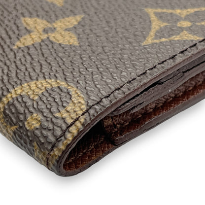 Louis Vuitton Portefeuille 3 Cult Credit M61818 Monogram Long Leather Wallet