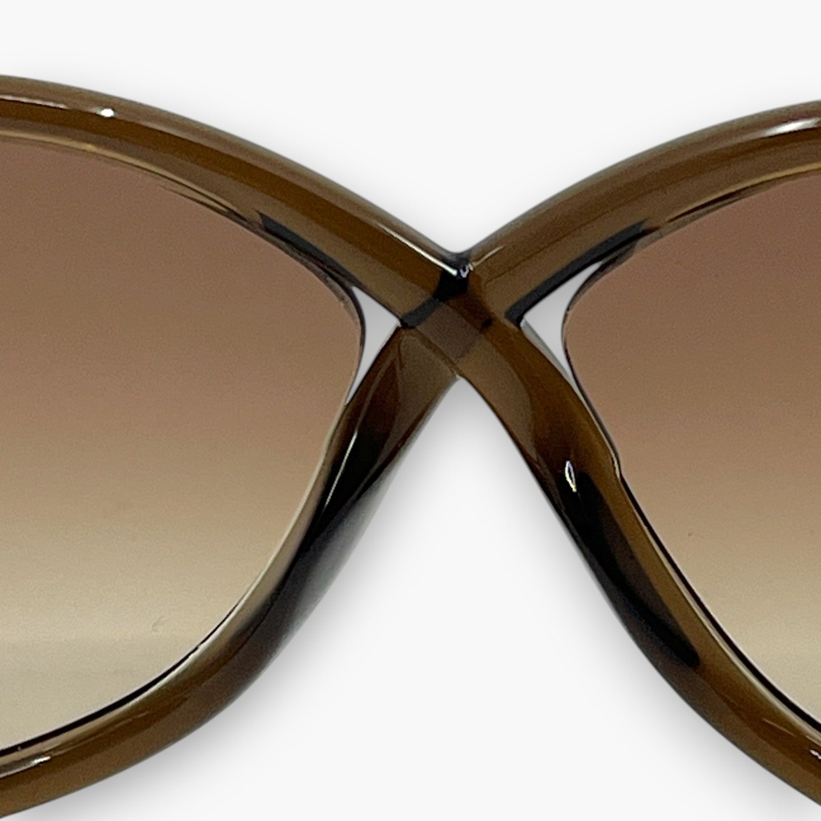 TOM FORD Brown Sunglasses FT0009/S Gradient Lenses w/ Case & Box