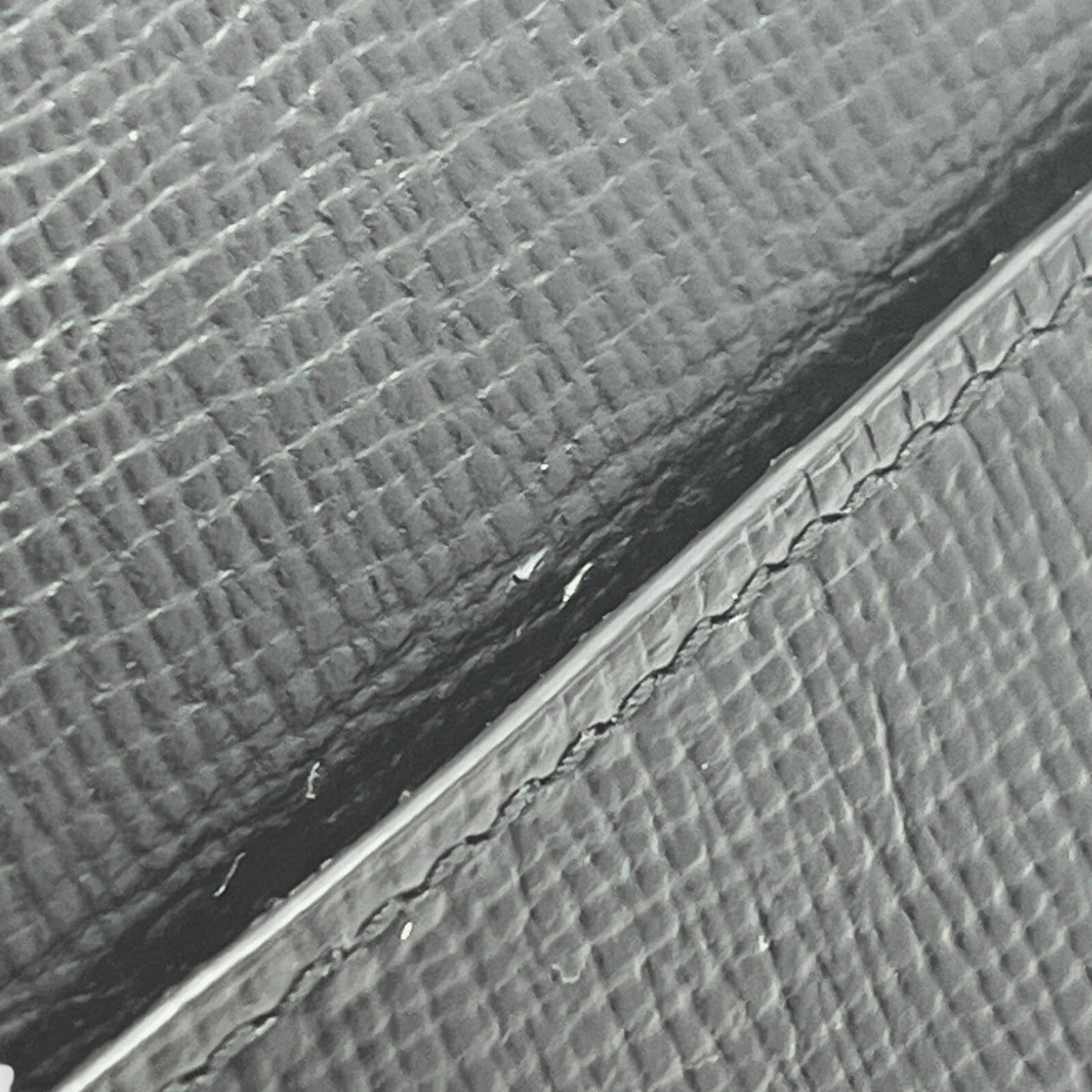 Bally Mandy Leather Chain Card Wallet Black with Box and Dust Cloth