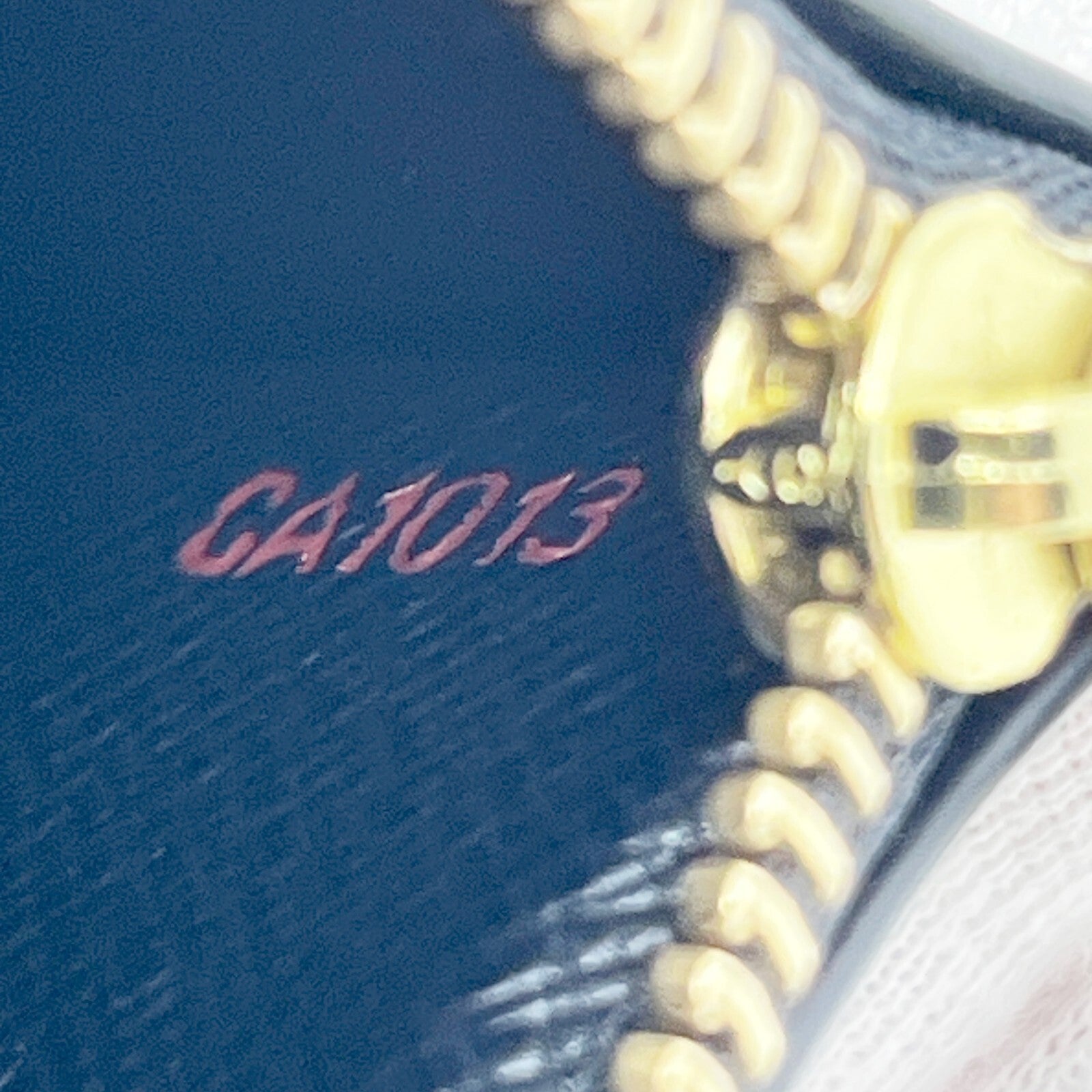 Louis Vuitton Epi Pochette Cles Leather Wallet Coin Purse Black