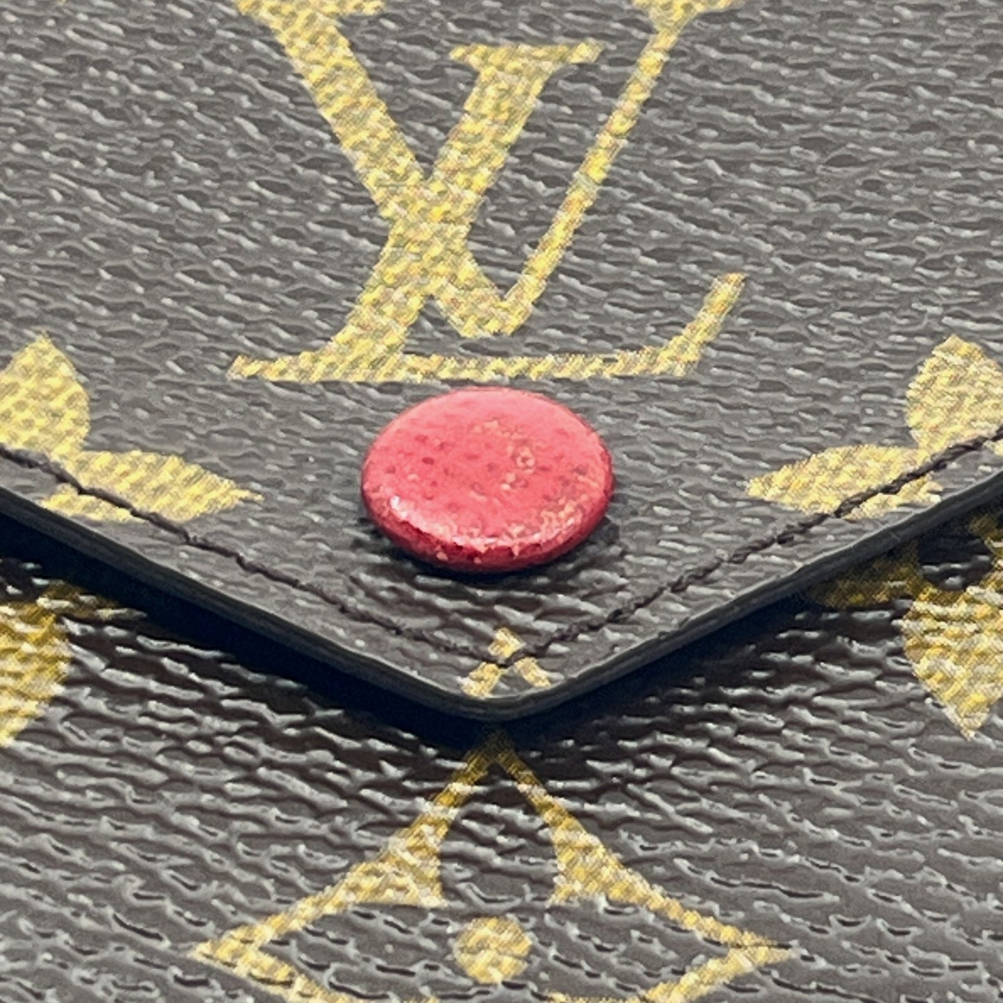 Louis Vuitton Monogram Portefeuille Marie Bifold Wallet Red M93802