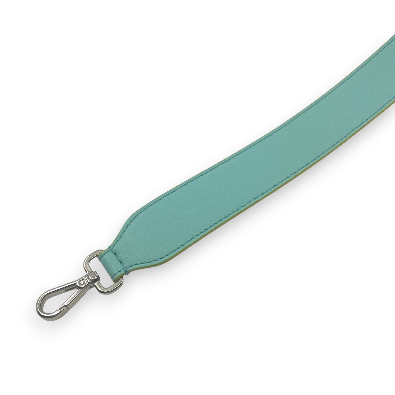 Fendi Strap You Leather Bag Strap in Light Blue w/ Dust Bag