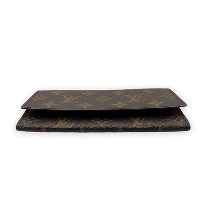Louis Vuitton Portefeuille 3 Cult Credit M61818 Monogram Long Leather Wallet