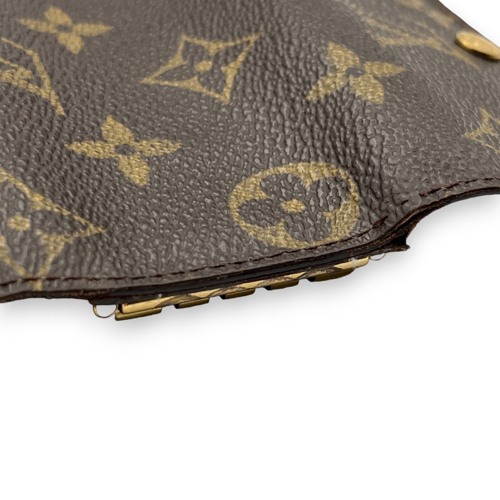 Louis Vuitton Monogram Minlan Multicles 4 Hooks Key Case Brown