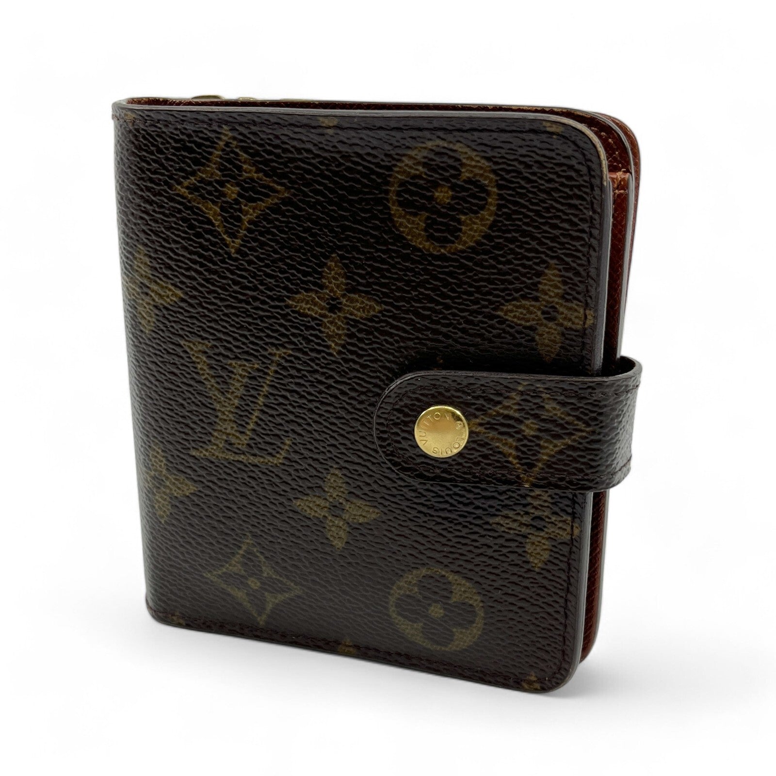 Louis Vuitton Monogram Compact Zip Bifold Wallet