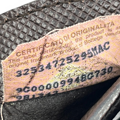 Bottega Veneta Leopard Print Wallet in Brown