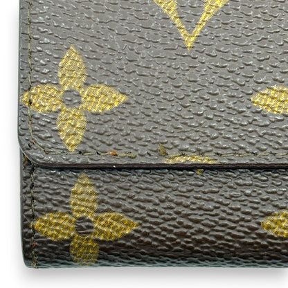 Louis Vuitton Monogram Porte Monnaie Zip Bifold Wallet M61735