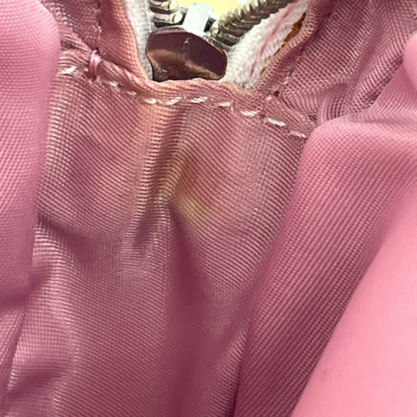 Christian Dior Trotter Pouch in Pink PVC with Number 2 patch