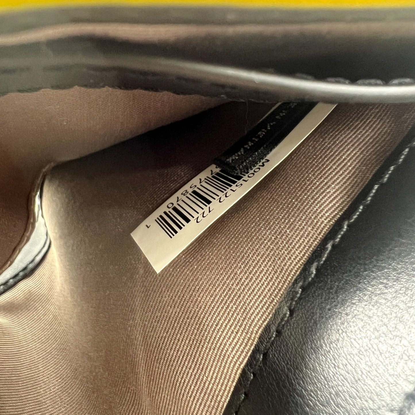 Marc Jacobs Bifold Wallet Wristlet Zip Coin Pocket Yellow Leather M0015122