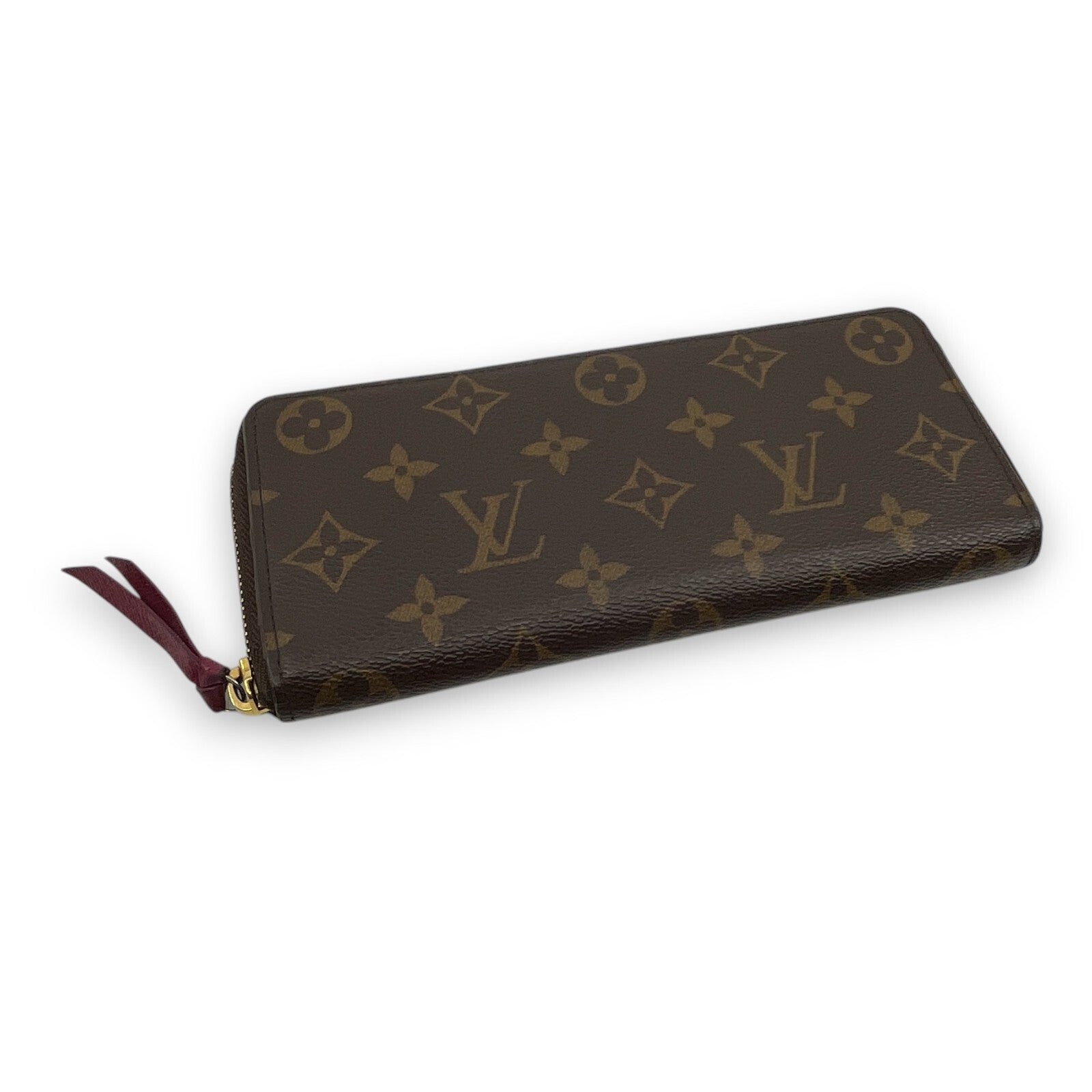 Louis Vuitton Monogram Portefeuille Clemence Zip-Around Wallet