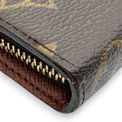 Louis Vuitton Monogram Porte Monnaie Zip Long Wallet