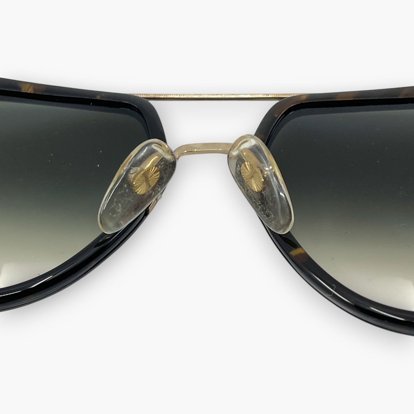 dunhill Black Sunglasses 6084 Made in Germany w/ Case & Box