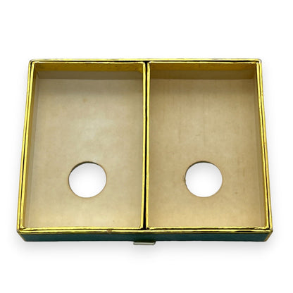 Tiffany & Co. Double Deck Playing Cards In Velvet Box Blue and Red