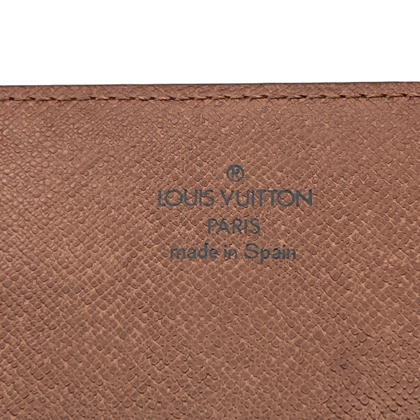 Louis Vuitton Portefeuille 3 Cult Credit M61818 Monogram Long Leather Wallet