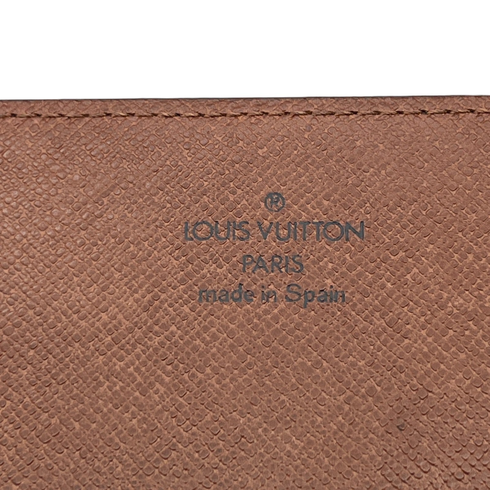 Louis Vuitton Portefeuille 3 Cult Credit M61818 Monogram Long Leather Wallet