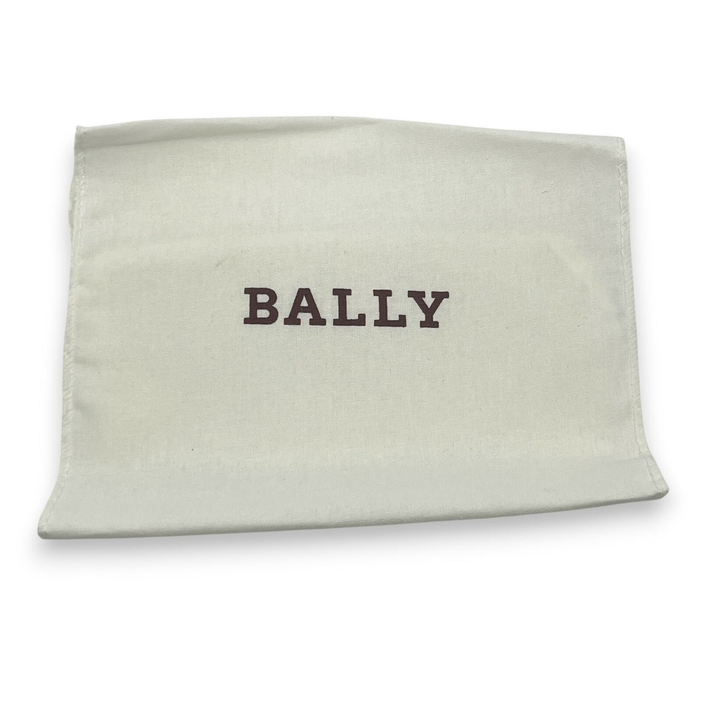 Bally Mandy Leather Chain Card Wallet Black with Box and Dust Cloth