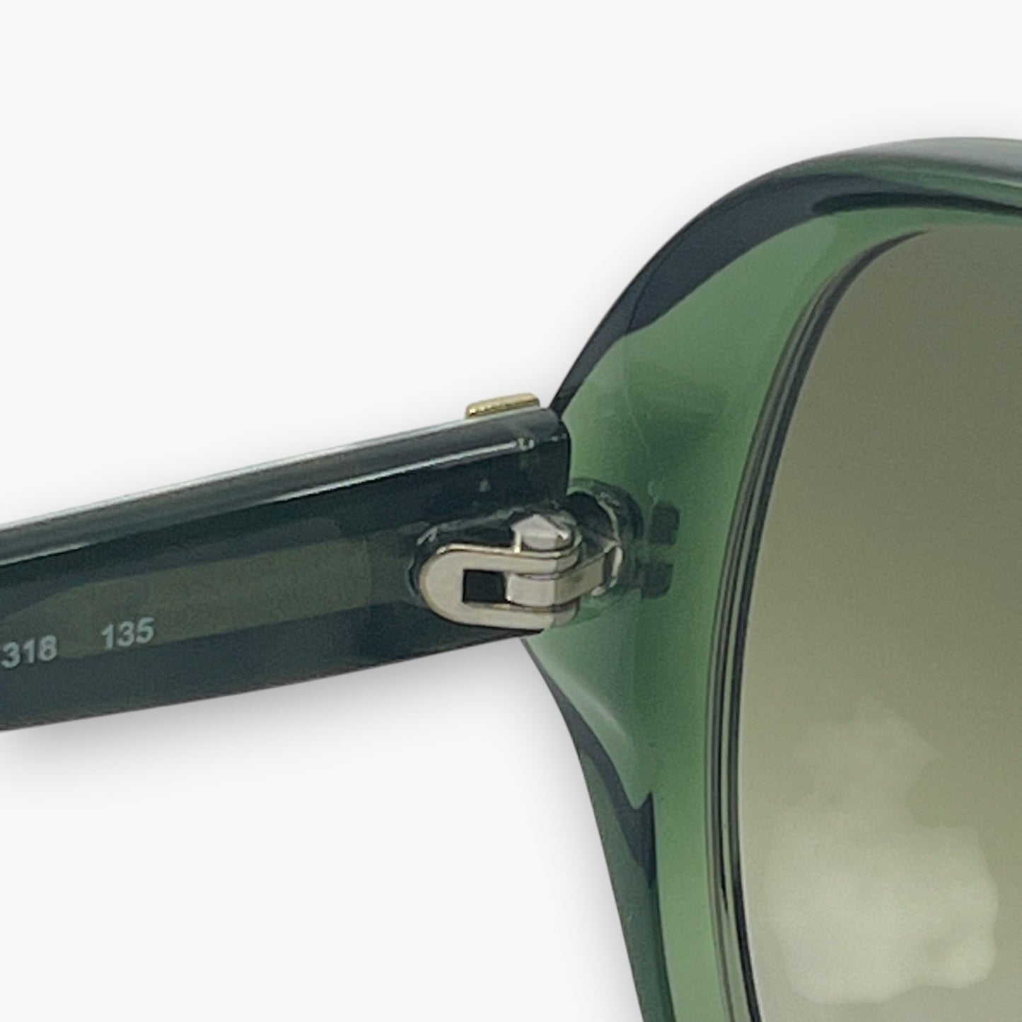 Emilio Pucci Light Gray Sunglasses EP671S Gradient Lenses w/ Case & Box