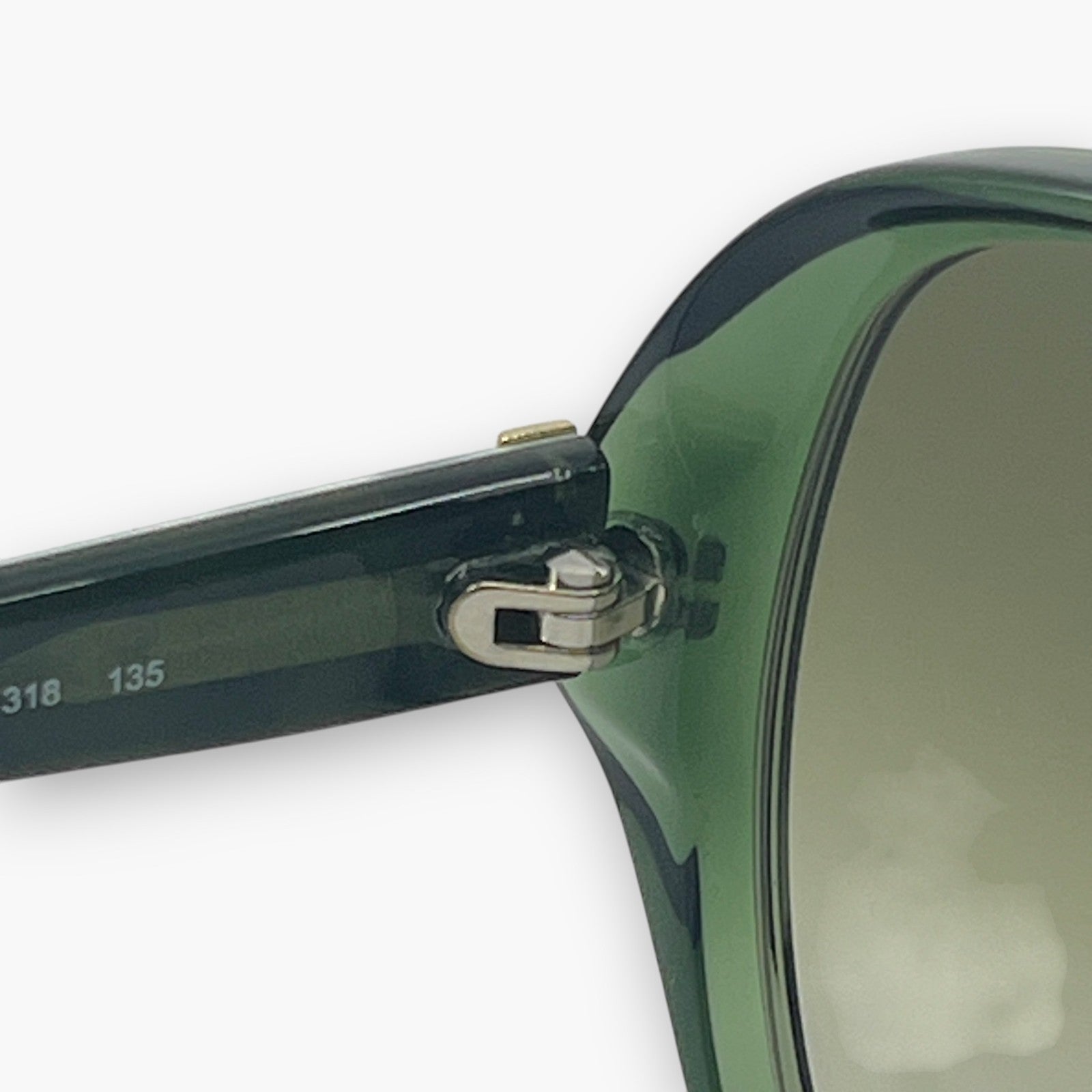 Emilio Pucci Light Gray Sunglasses EP671S Gradient Lenses w/ Case & Box