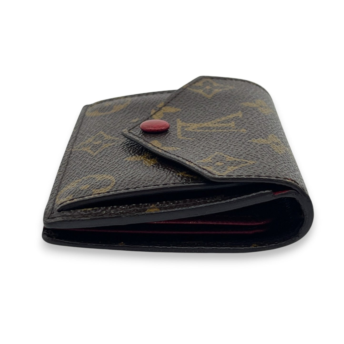 Louis Vuitton Monogram Portefeuille Marie Bifold Wallet Red M93802