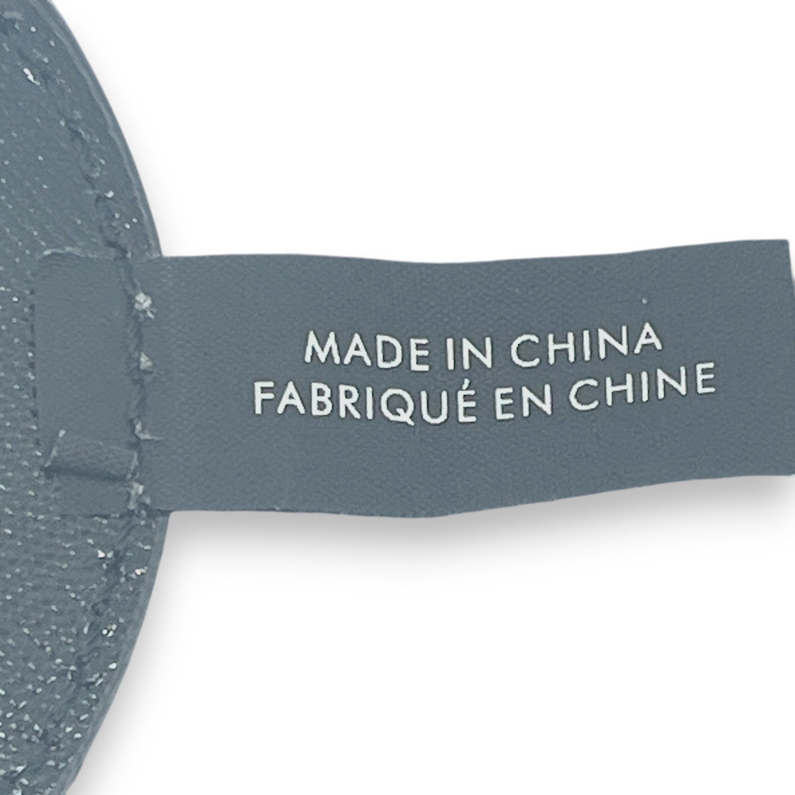 Marc Jacobs Adjustable Webbing Strap Black Gold with White Woven Logo