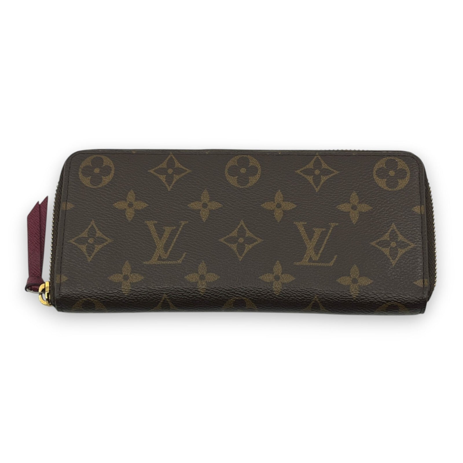 Louis Vuitton Monogram Portefeuille Clemence Zip-Around Wallet