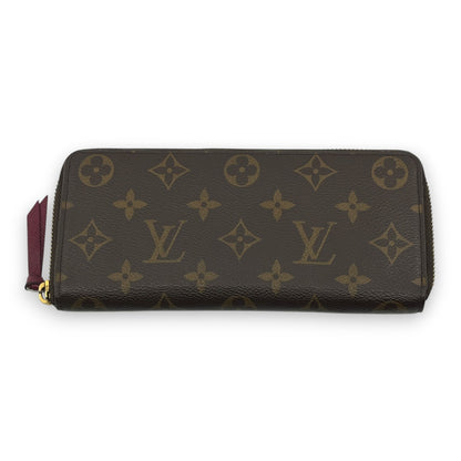 Louis Vuitton Monogram Portefeuille Clemence Zip-Around Wallet