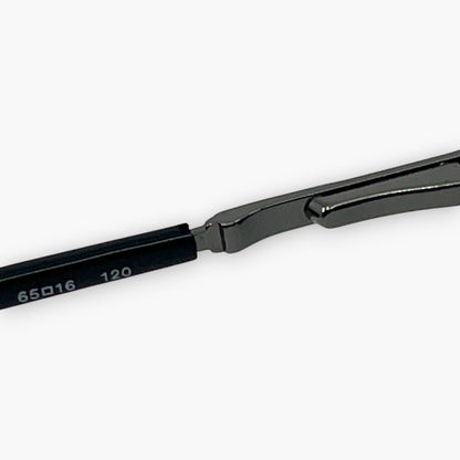 Salvatore Ferragamo Blue Rimless Sunglasses Model 1044 Made in Italy