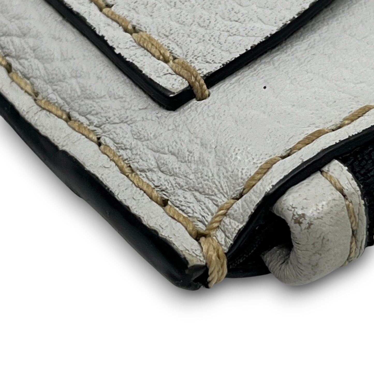 Marc Jacobes Leather Top Zip Coin Purse and Card Case in Gray