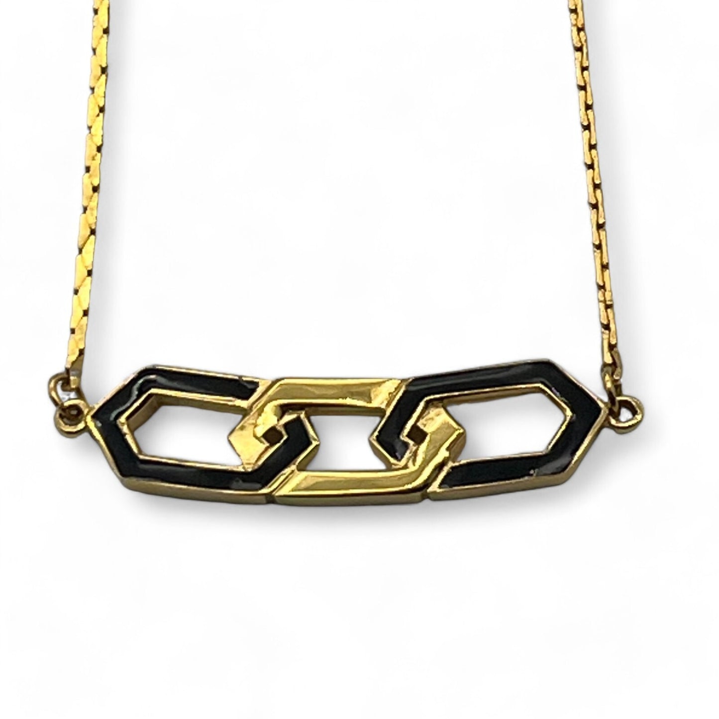 Givenchy GG Logo Pendant Necklace in Gold-Tone