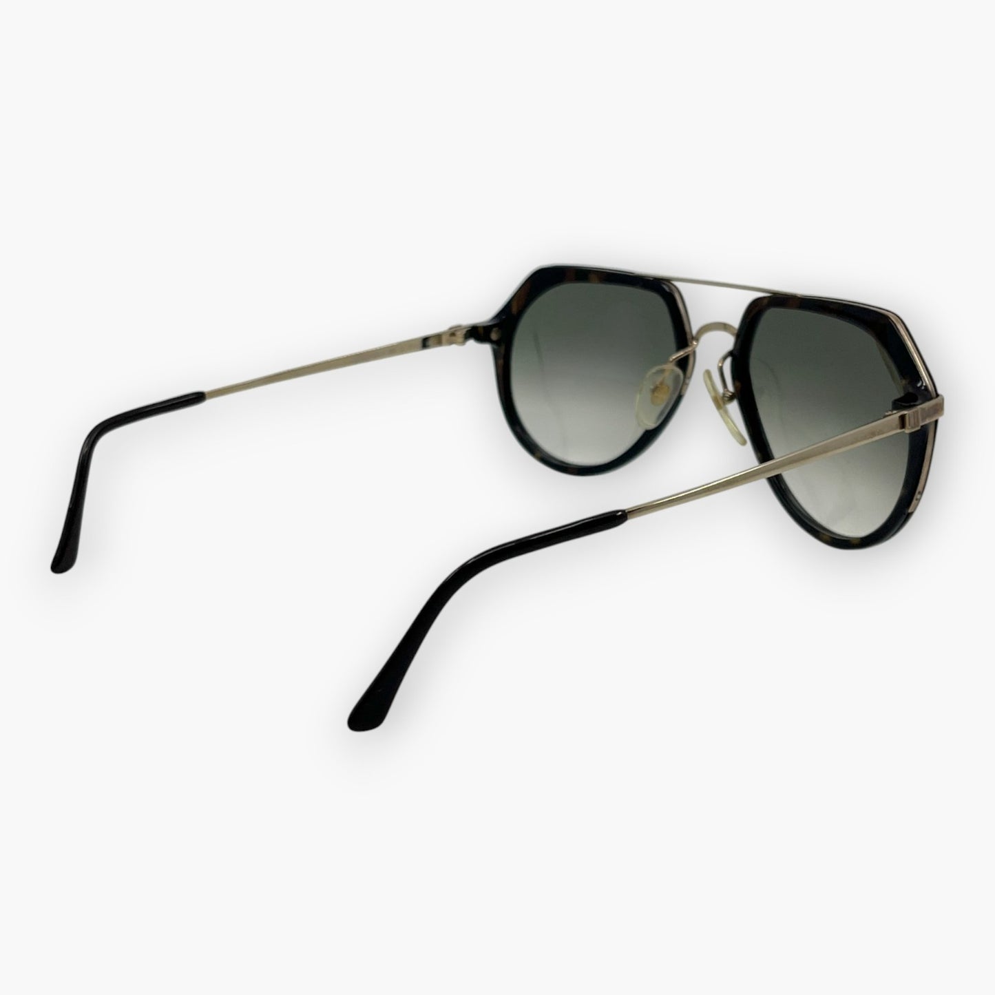 dunhill Black Sunglasses 6084 Made in Germany w/ Case & Box