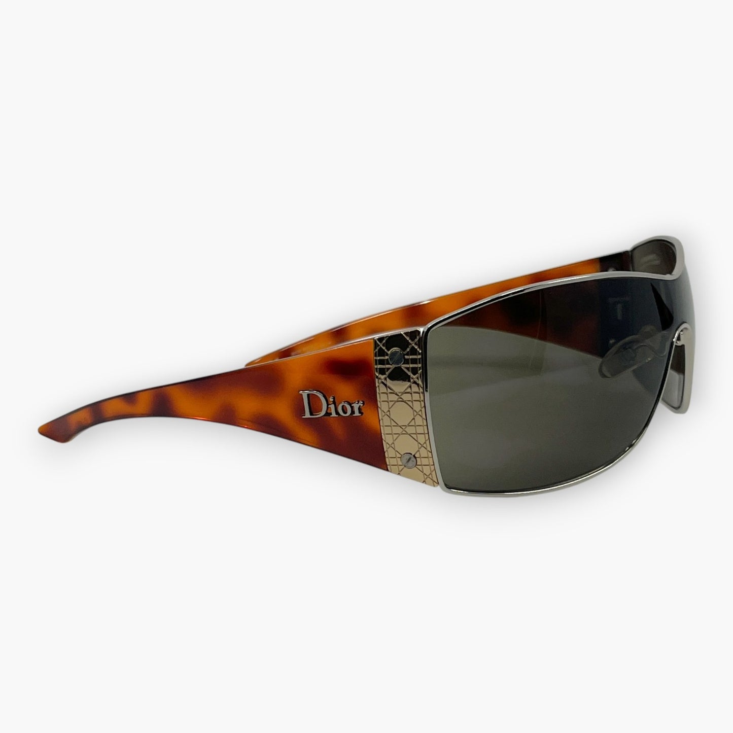 Christian Dior Gray Shield Sunglasses MIXT 2 TRXOX 125 Made in Italy