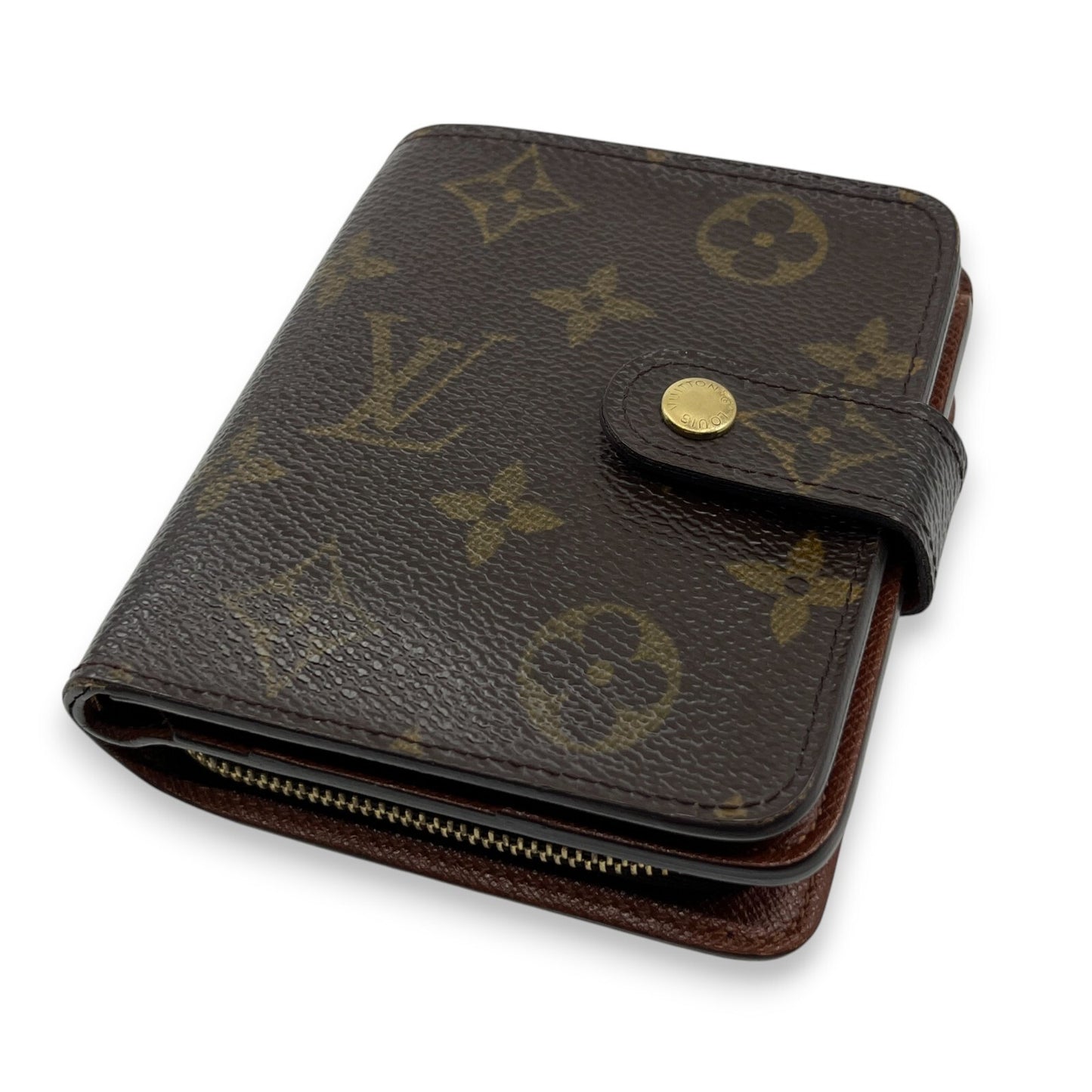 Louis Vuitton Monogram Compact Zip Bifold Wallet
