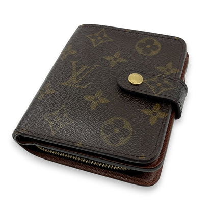 Louis Vuitton Monogram Compact Zip Bifold Wallet