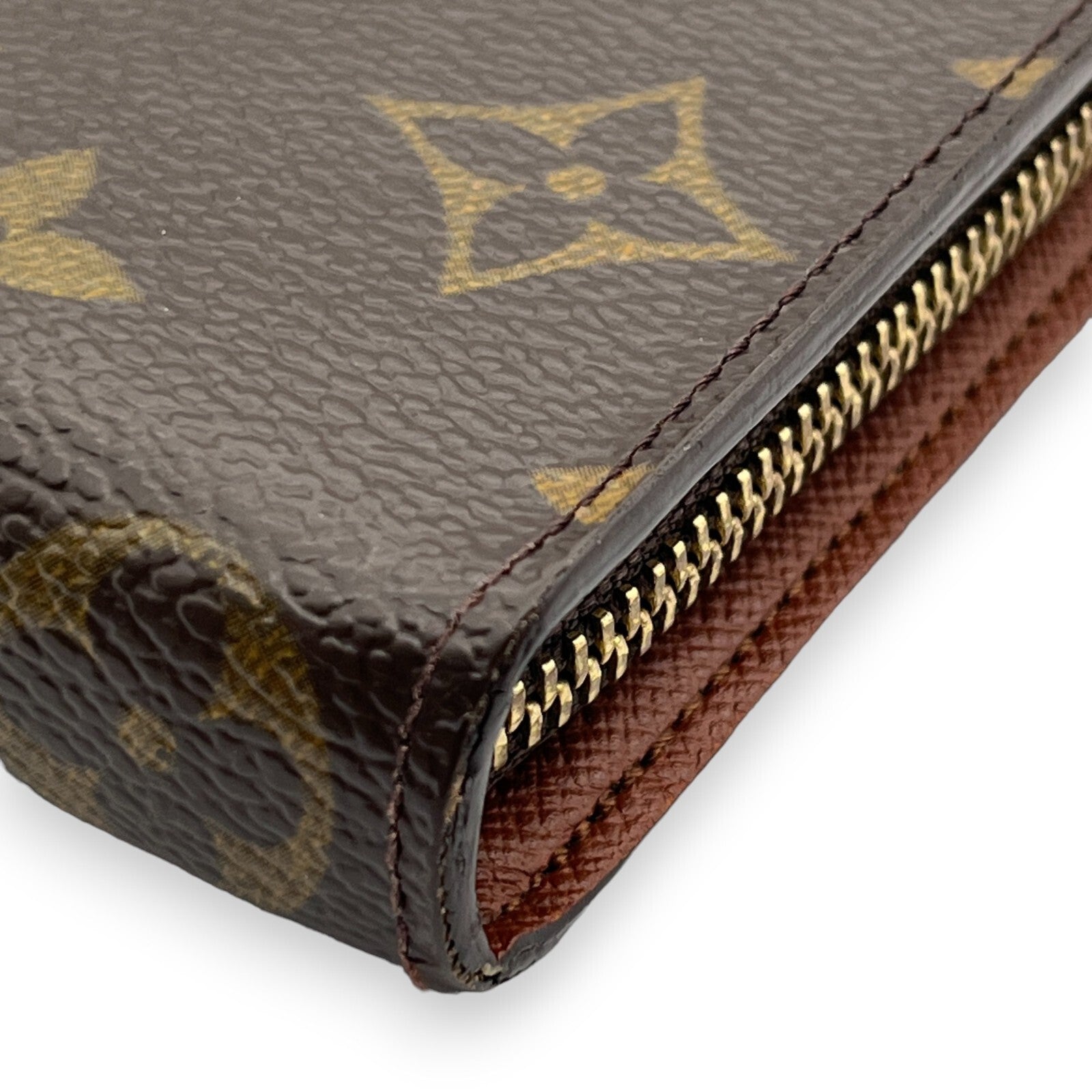Louis Vuitton Monogram Porte Monnaie Zip Long Wallet