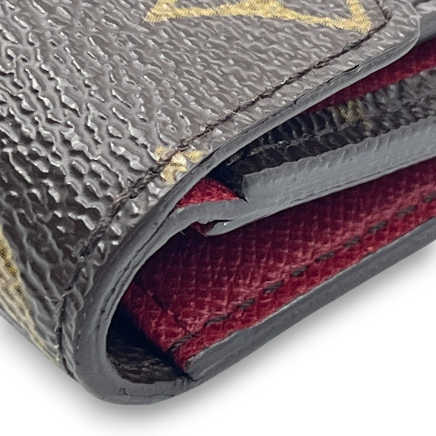 Louis Vuitton Monogram Portefeuille Marie Bifold Wallet Red M93802