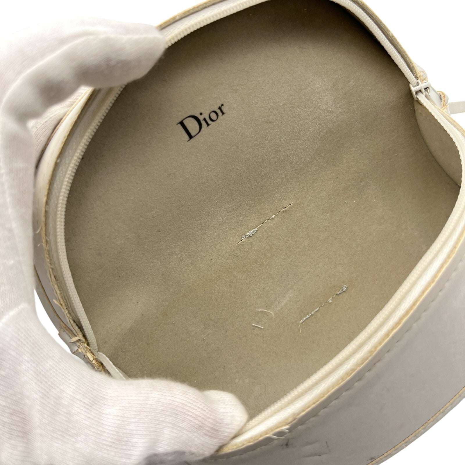 Christian Dior Madrague Square Sunglasses Brown w/ Case