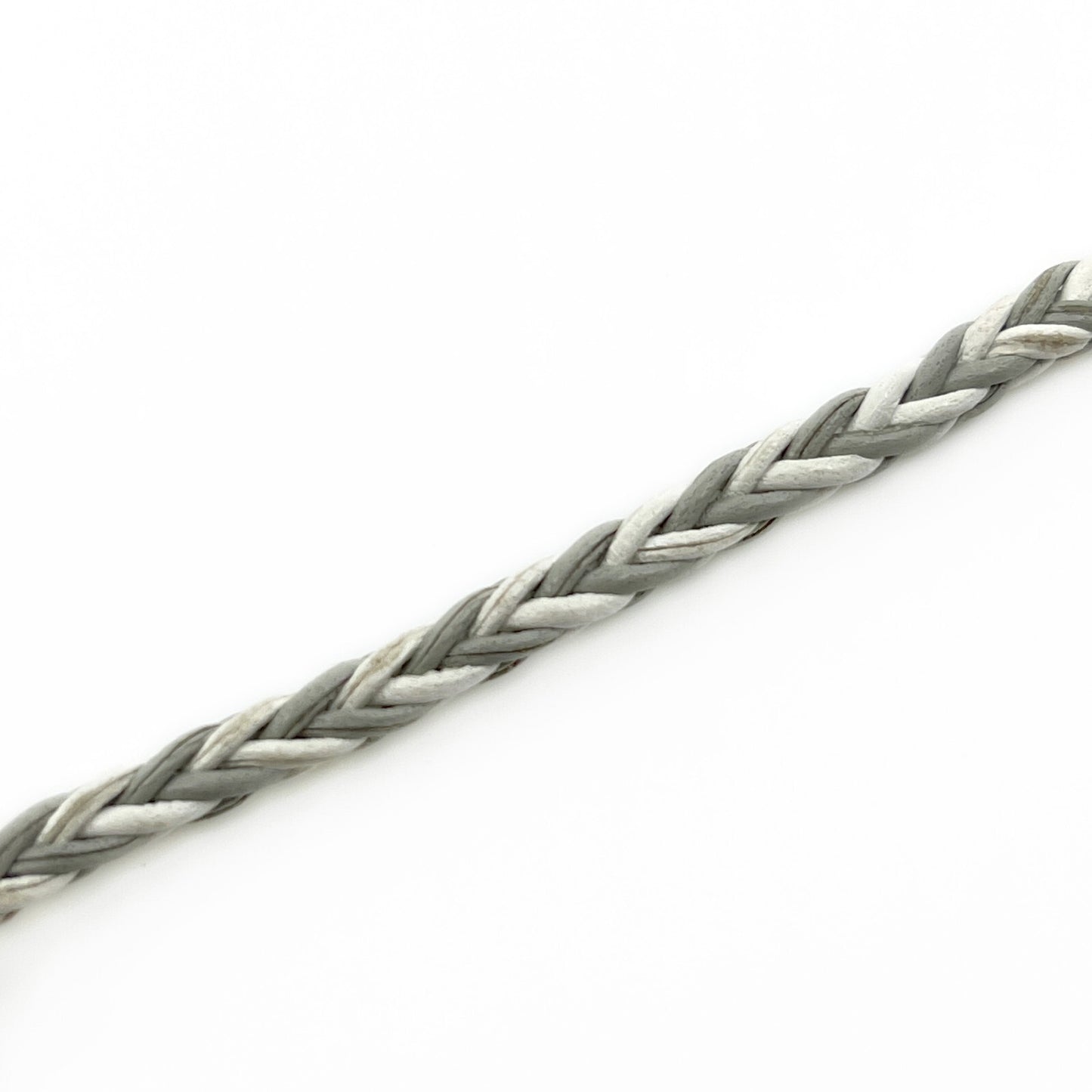 Louis Vuitton Friendship Accessories Leather Bracelet White and Gray MP225E