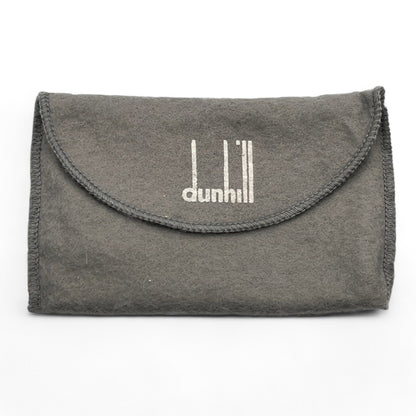 dunhill London Leather Key Case 6 Rings Black w/ Box & Dust Bag