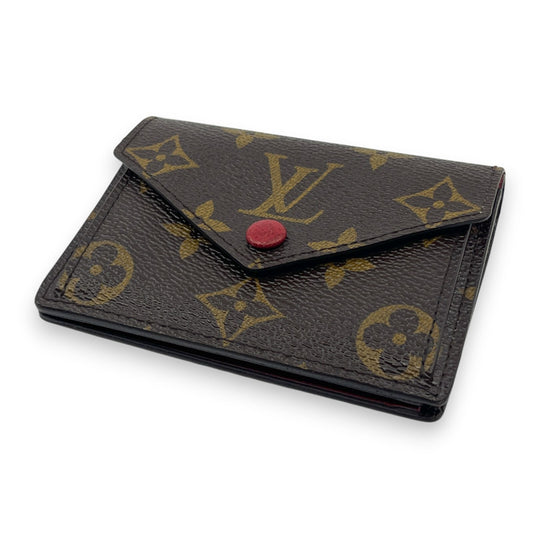 Louis Vuitton Monogram Portefeuille Marie Bifold Wallet Red M93802